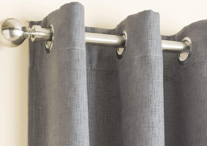 Vogue Eyelet, Grey - Ready Made Curtains - Image 9